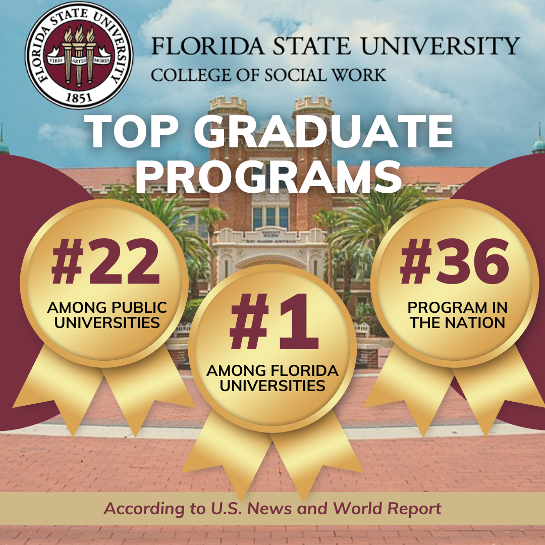 FSU College of Social Work Graduate Programs Climb in U.S. News
